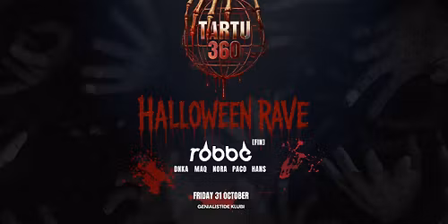 360\u00b0 Tartu x Robbe (FIN): Halloween Rave \ud83c\udf83