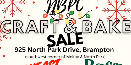 NBPC's Christmas Craft & Bake Sale