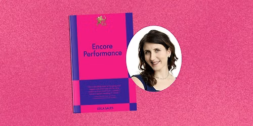 Encore Performance Book Bash with Leila Sales