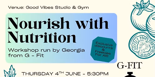 Nourish with Nutrition Workshop