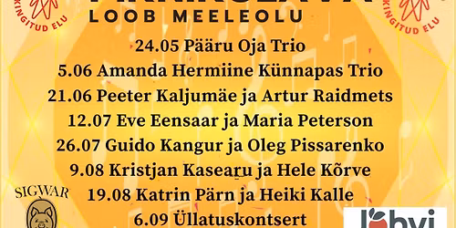 Piknikulava suvi 2026 "N\u00e4itlejate ERI"