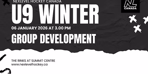 U9 WINTER | TUESDAY POWER SKATING DEVELOPMENT CAMP | 10 SESSIONS
