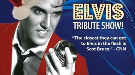 Blue Suede Christmas Starring Scot Bruce as Elvis- The King of Cool