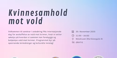 Kvinnesamhold mot vold