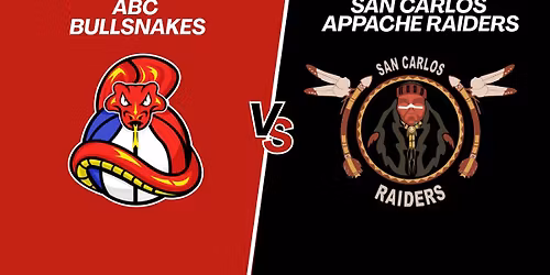 ABC Bullsnakes VS San carlos Appache Raiders