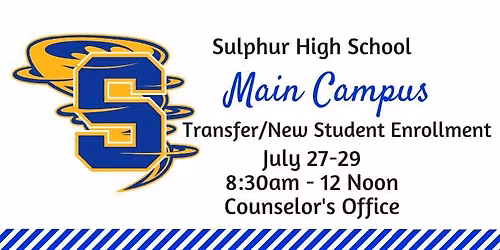 2026 SHS Main Campus - Transfer\/New Student Enrollment