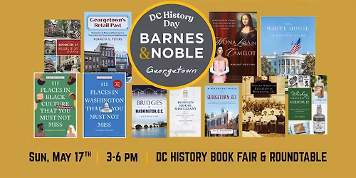 Washington, DC Local History Roundtable & Book Fair