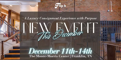 Franklin, TN Holiday Pop-Up by Flip It Consignment