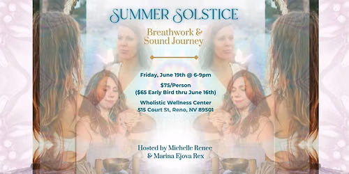 Summer Solstice: Breathwork + Sound Journey