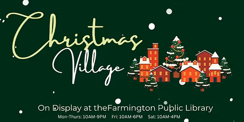 Christmas Village Display