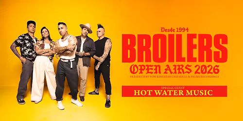 BROILERS OPEN AIRS 2026 | WIEN - AUSVERKAUFT