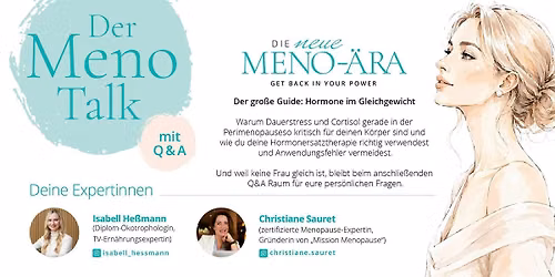 Event "Die neue Meno-\u00c4ra" am 17.09.26
