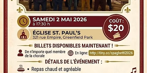 Souper Spaghetti | Spaghetti Supper