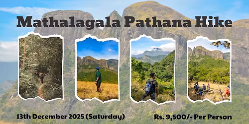 Mathalagala Pathana Hike