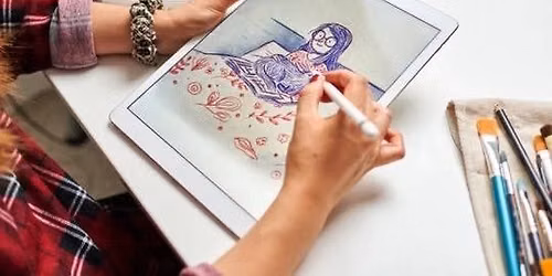 Digital Art Summer Art Camp (Ages 10-15) AFTERNOON