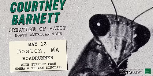COURTNEY BARNETT - CREATURE OF HABIT TOUR - BOSTON
