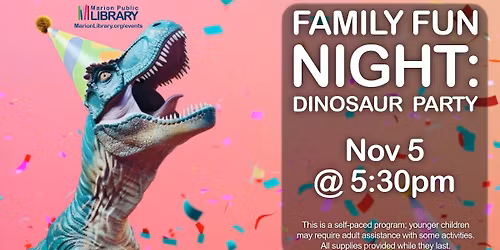 Family Fun Night: Dinosaur Party