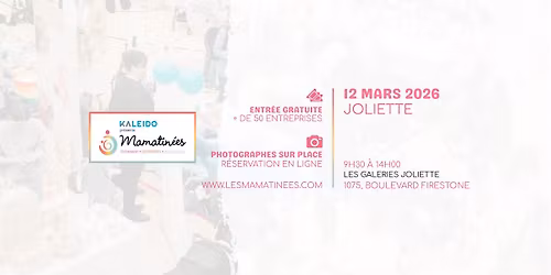 Mamatin\u00e9e Joliette - 12 mars 2026