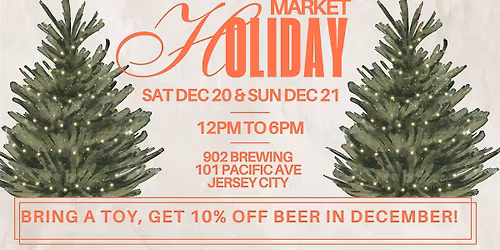 Holiday Market at 902 Brewing Company in Jersey City