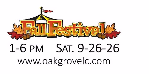 Fall Festival at Oak Grove - Our 12th festival!