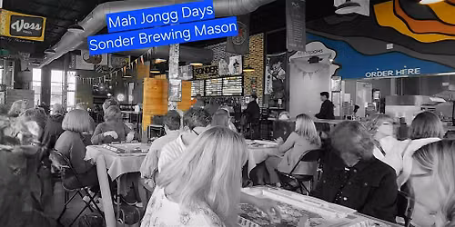 Free 4-Person Mahjong Fourth Friday at Sonder Brewing Mason