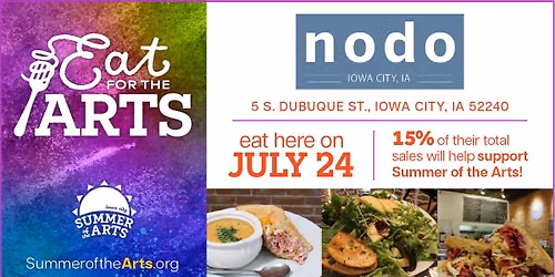 Eat for the Arts at NODO