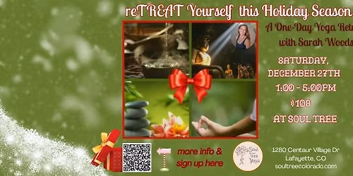 ReTREAT Yourself this Holiday Season with Sarah Woods