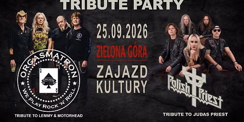 ORGASMATRON + POLISH PRIEST | Tribute to Lemmy & Mot\u00f6rhead + Tribute to Judas Priest | Zielona G\u00f3ra
