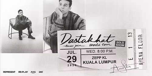 Anuv Jain \u201cDastakhat\u201d Tour in Kuala Lumpur