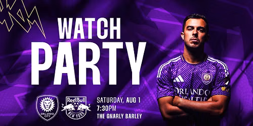 Orlando City SC Watch Party at The Gnarly Barley