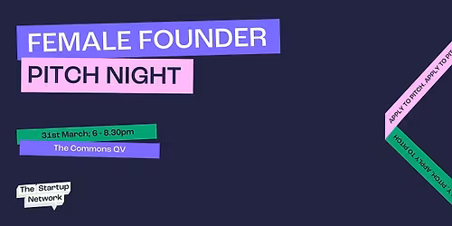 Female Founder Pitch Night