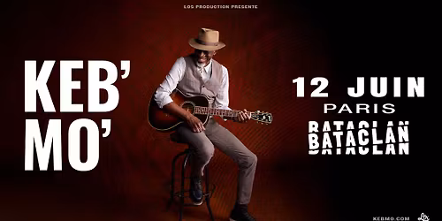Keb' Mo' \u2022 Bataclan \u2022 12\/06\/26