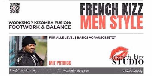 french kizz \ud83d\udc8b kizomba fusion \ud83d\udd7a\ud83c\udfff men style | footwork & balance 
