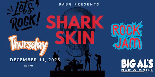 Rock with Sharkskin Jam