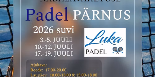 III Padeli n\u00e4dalal\u00f5pp P\u00e4rnus 