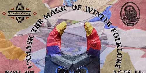 Unmask the Magic of Winter Folklore - Kamloops Krampus Mask Workshop