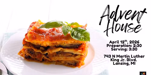 April Advent House Serving Opportunity
