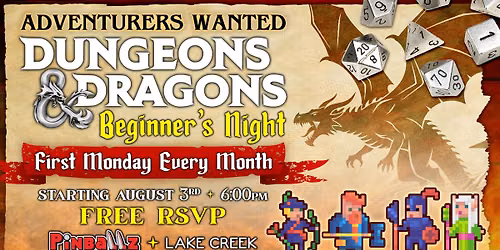 Dungeons & Dragons: Beginner's Night