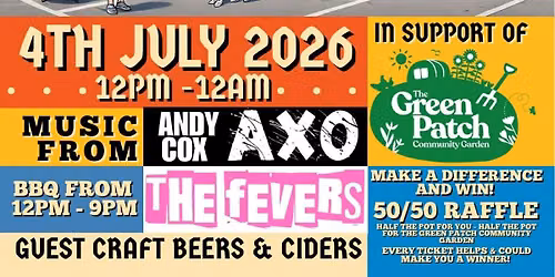 AXO @ The Ath - Summer Yard Bash - LIVE MUSIC