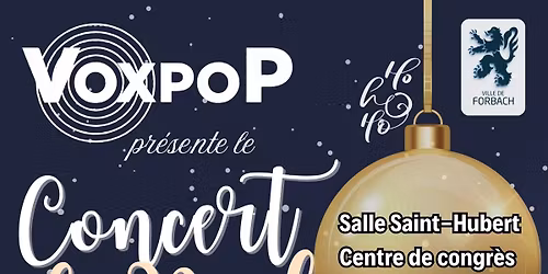 Concert de Noël au Burghof (Salle Saint-Hubert)