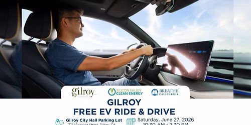 FREE EV Ride & Drive Event - Silicon Valley Clean Energy and Breathe California