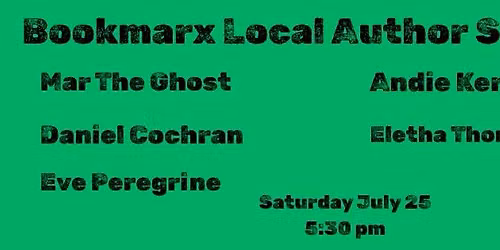 Local Author Showcase at Bookmarx