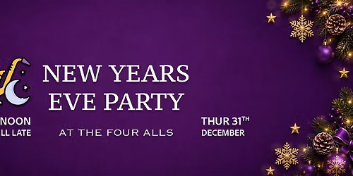 NEW YEAR'S EVE PARTY