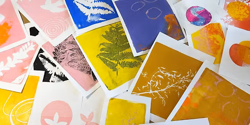 Kunstsilo Create: Naturavtrykk med Gelliprint