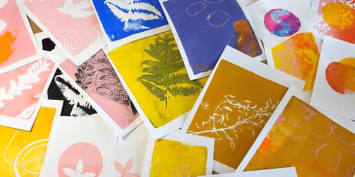 Kunstsilo Create: Naturavtrykk med Gelliprint