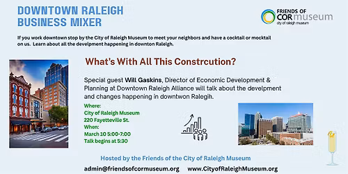 Business Mixer with special speaker Will Gaskins