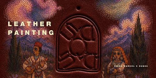 LEATHER PAINTING: BERBER INSPIRED