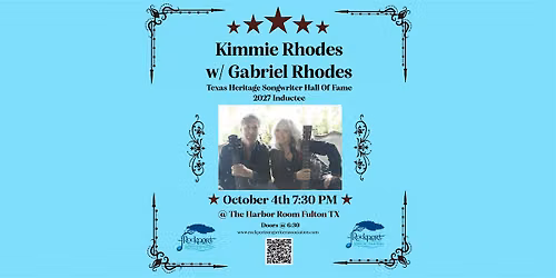Kimmie Rhodes w\/ Gabriel Rhodes