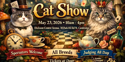 Cambridge Cat Show 2026