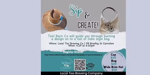 Learn Pyrography with Teal Barn Co